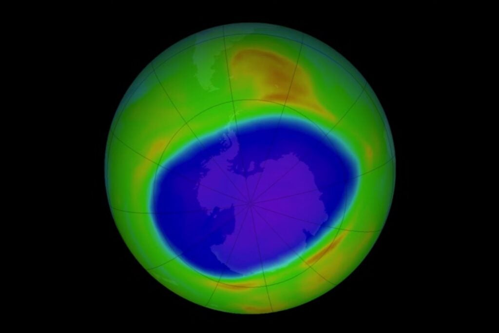 El agujero de ozono sobre la Antártida fue uno de los más pequeños en décadas: el Protocolo de Montreal está funcionando