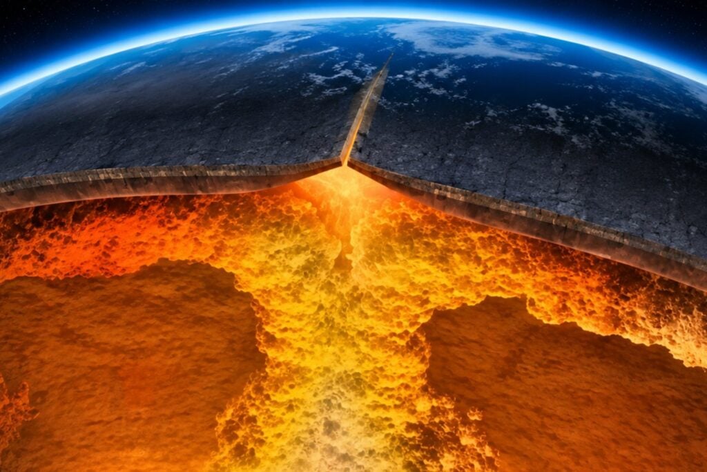 Científicos observan como nunca antes el momento en que el fondo del océano se abre y crea nueva corteza terrestre