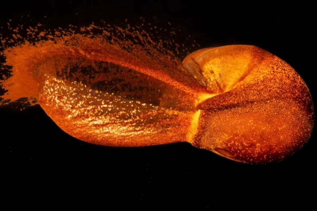 La Luna podría haberse formado en solo cinco horas después de un impacto gigantesco contra la Tierra