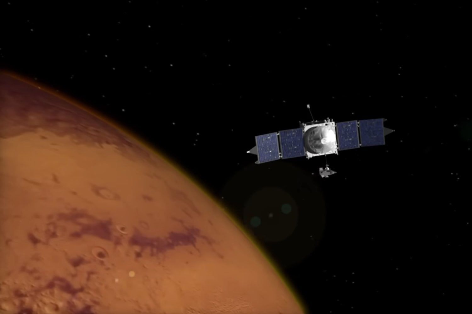 Cómo Marte perdió su atmósfera: la respuesta que encontró MAVEN