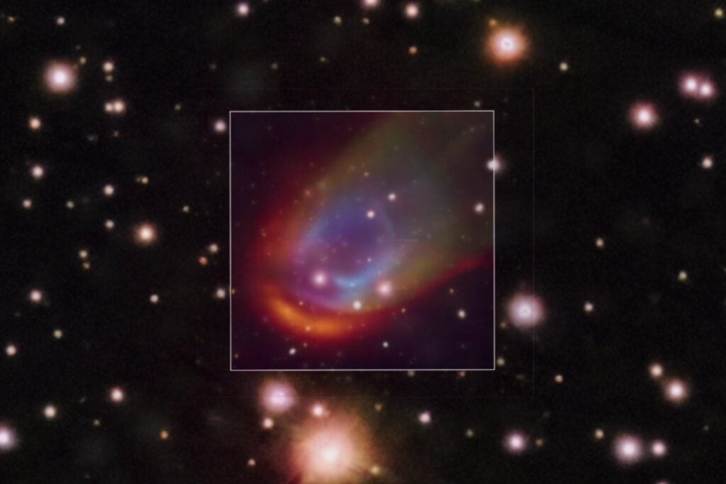 Una estrella muerta está generando una onda de choque que no debería existir y los astrónomos no saben qué la alimenta