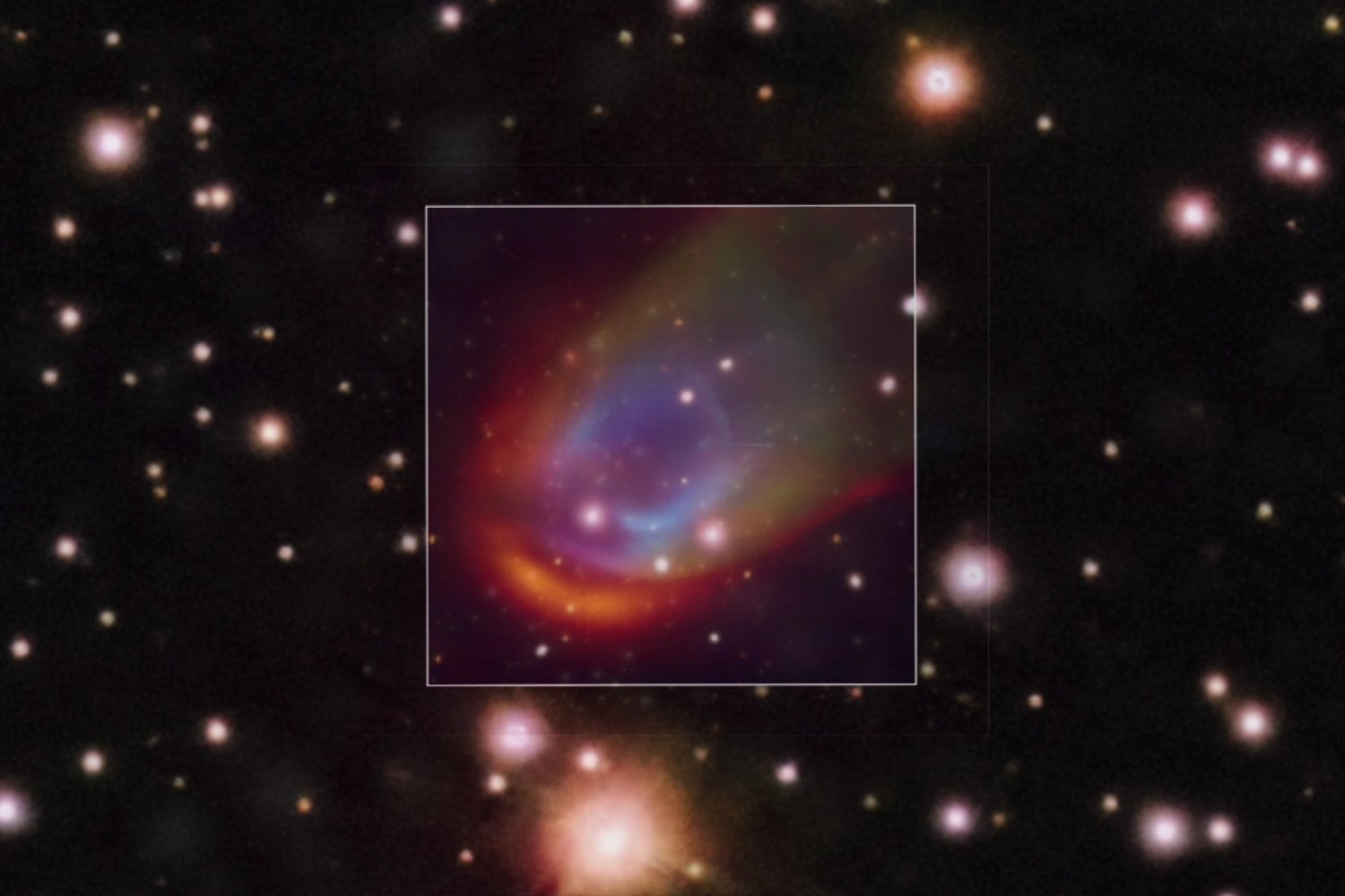 Una estrella muerta está generando una onda de choque que no debería existir y los astrónomos no saben qué la alimenta