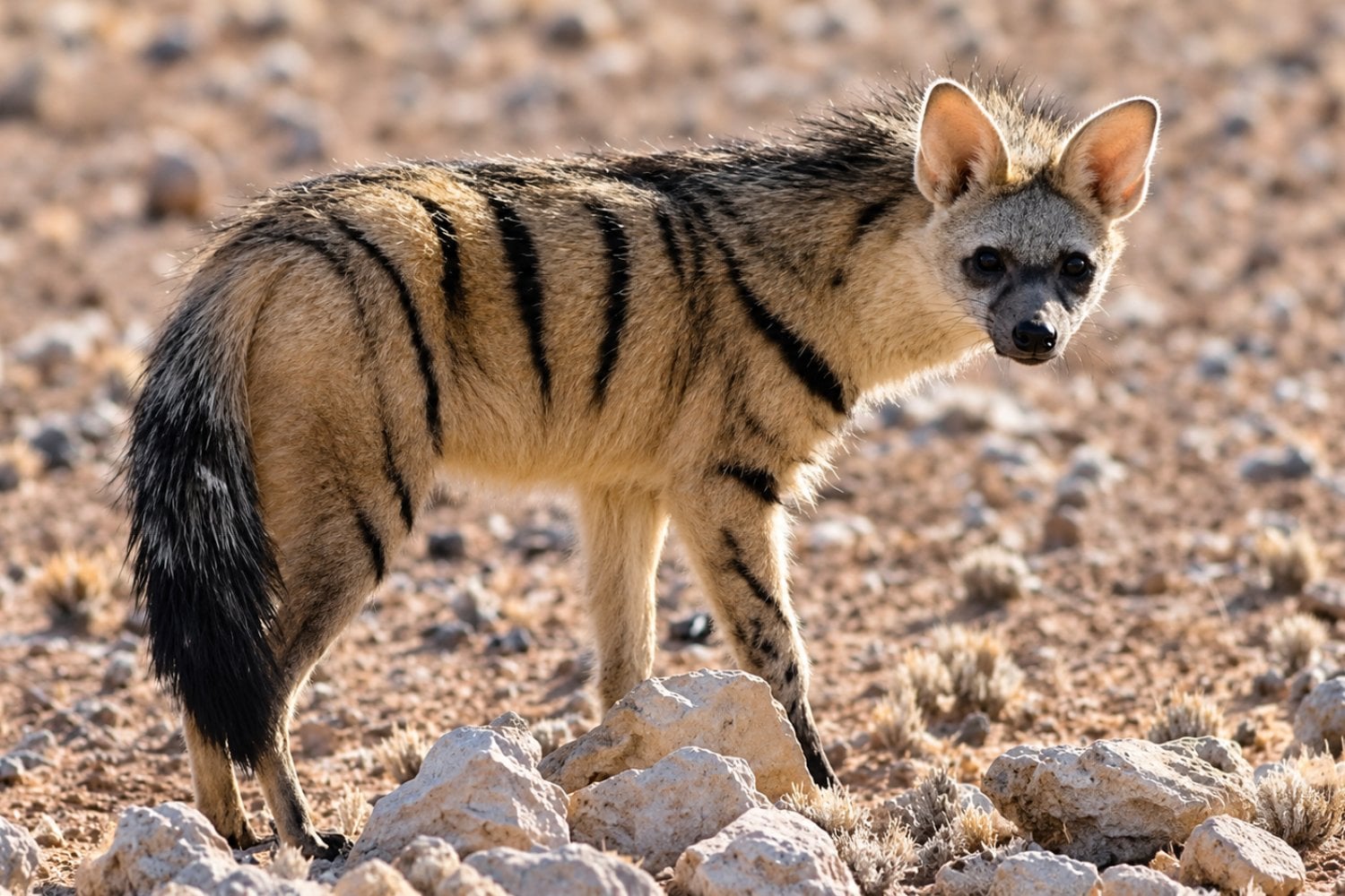 El lobo de tierra tiene 40 cromosomas y su organización genética sorprendió a los científicos
