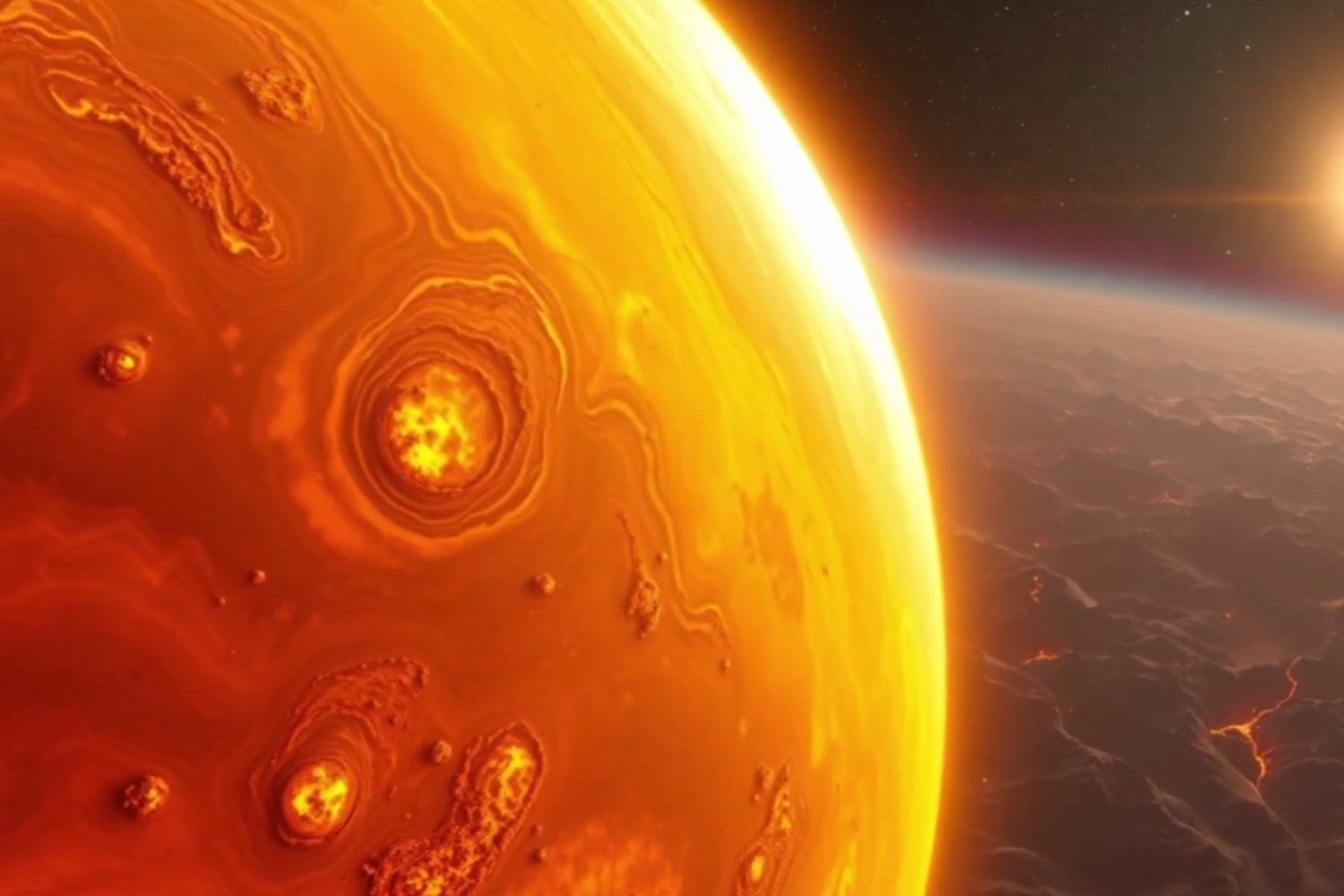 Unas extrañas grietas en Venus esconden una pista sorprendente: el planeta pudo tener océanos mucho más recientemente de lo pensado