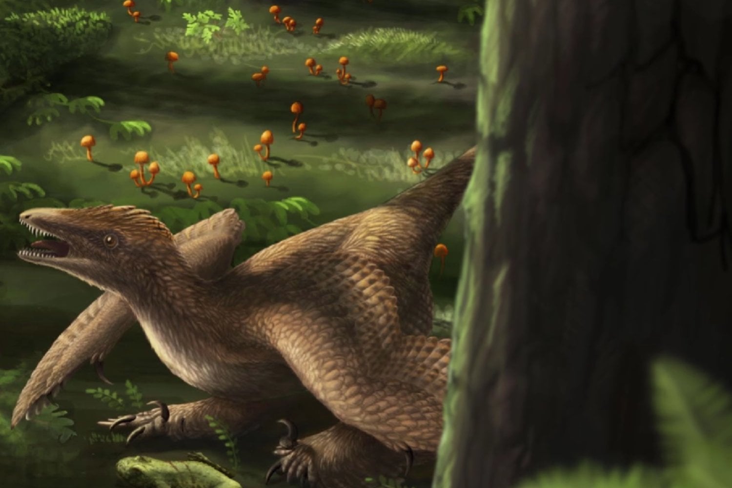 Un nuevo dinosaurio con plumas cambia lo que sabíamos sobre el origen del vuelo