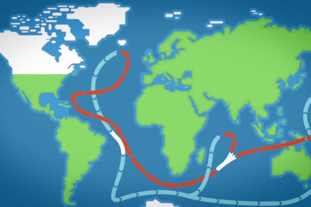 La Corriente del Golfo se está acelerando. Eso no significa que la AMOC esté fuera de peligro