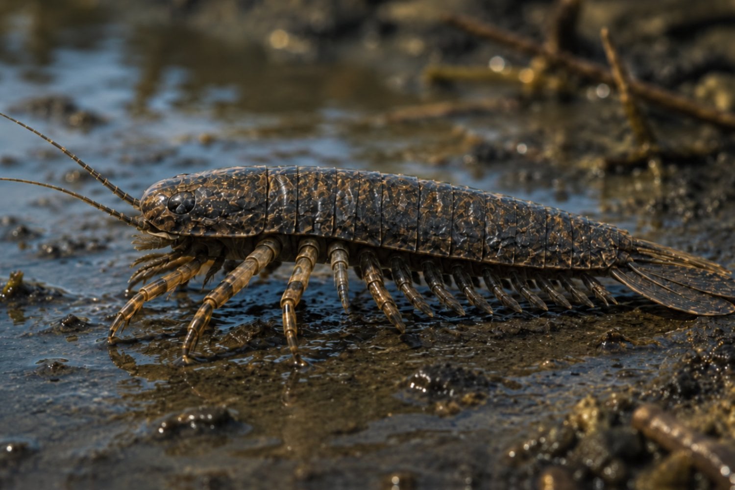 Redescubren un extraño insecto de 324 millones de años que tenía 24 patas