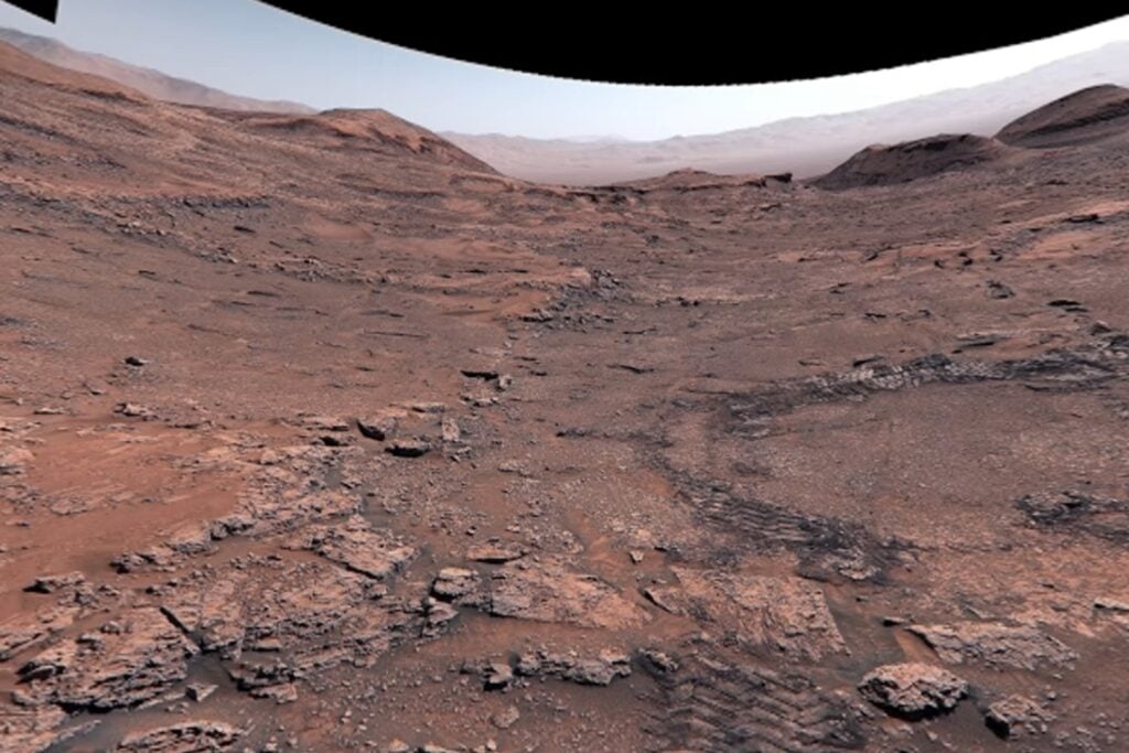 La foto de Marte que parece una postal de otro mundo