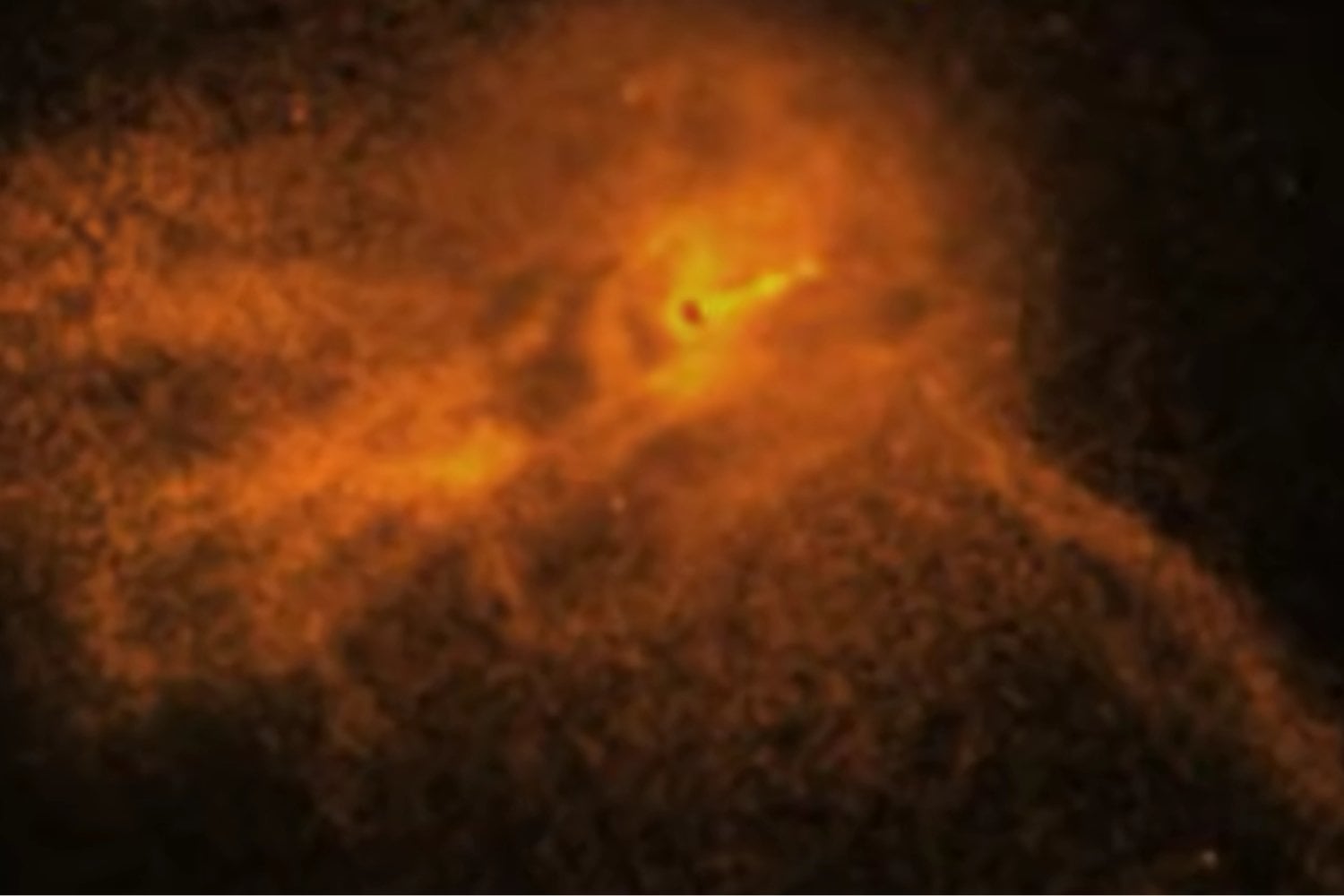 Un agujero negro parece lanzar plasma a 13 veces la velocidad de la luz: la física sigue intacta