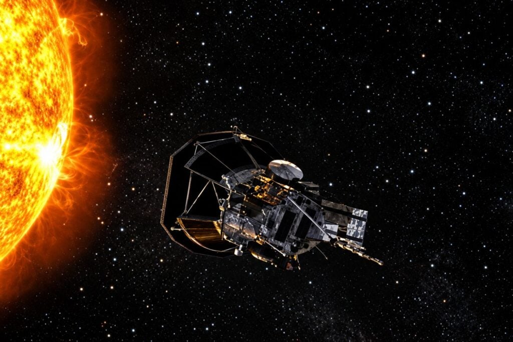 La sonda Parker vuelve a rozar el Sol: llegó a 6,2 millones de kilómetros y casi 700.000 km/h