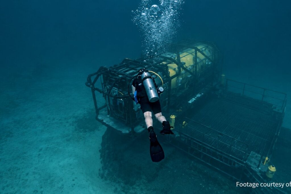 Instalan en Florida el primer hábitat submarino para humanos en décadas y podría iniciar una nueva carrera hacia las profundidades
