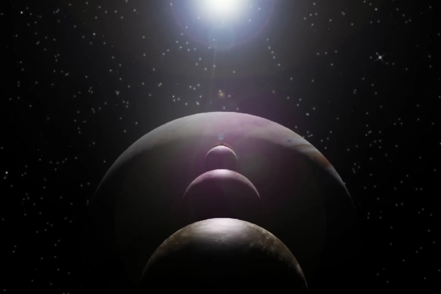 Venus pudo tener una luna, pero probablemente terminó destruyéndola