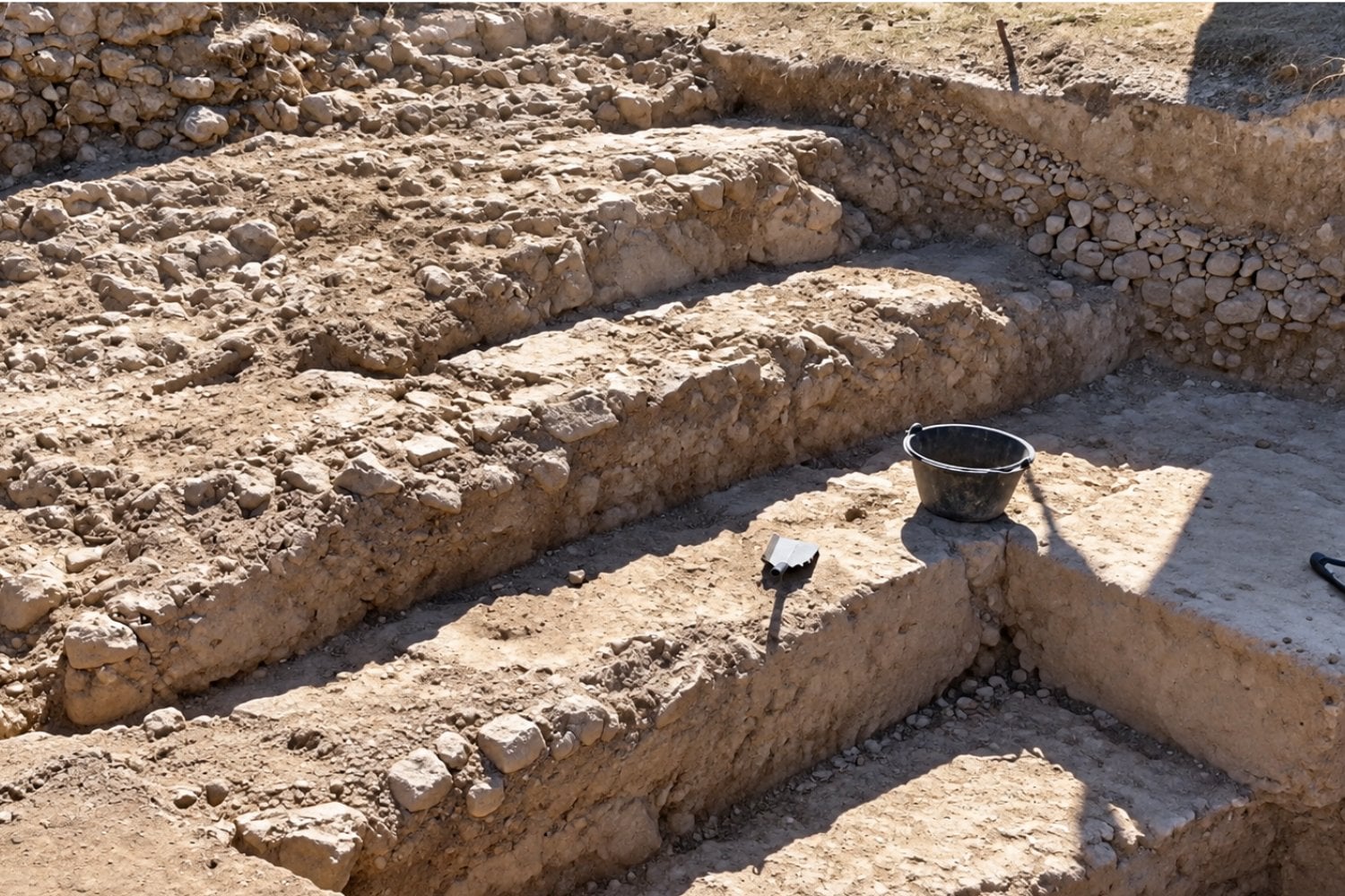 Tras 35 años, vuelven a excavar un teatro romano en Málaga y encuentran una grada excepcionalmente conservada