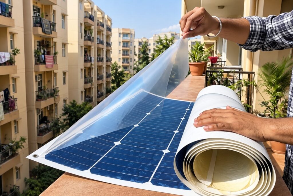 La nueva generación de paneles solares no necesita tejados: puede pegarse sobre vehículos, drones y barcos