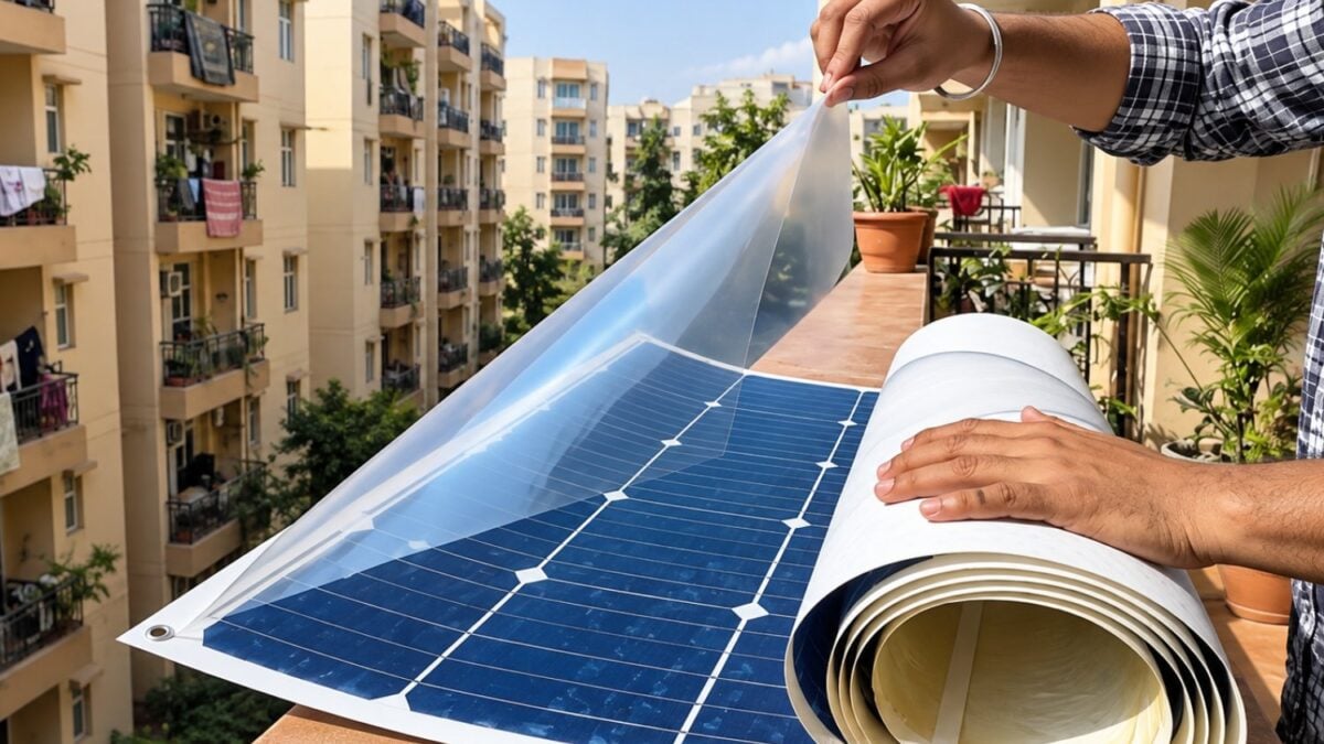 La nueva generación de paneles solares no necesita tejados: puede pegarse sobre vehículos, drones y barcos