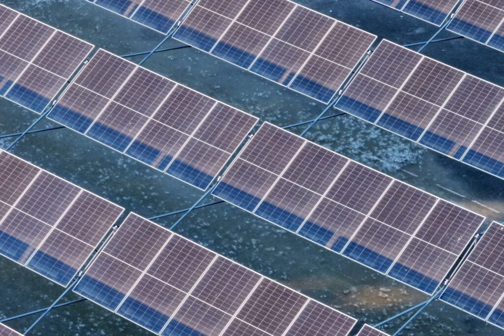 Panel Solar Submarino