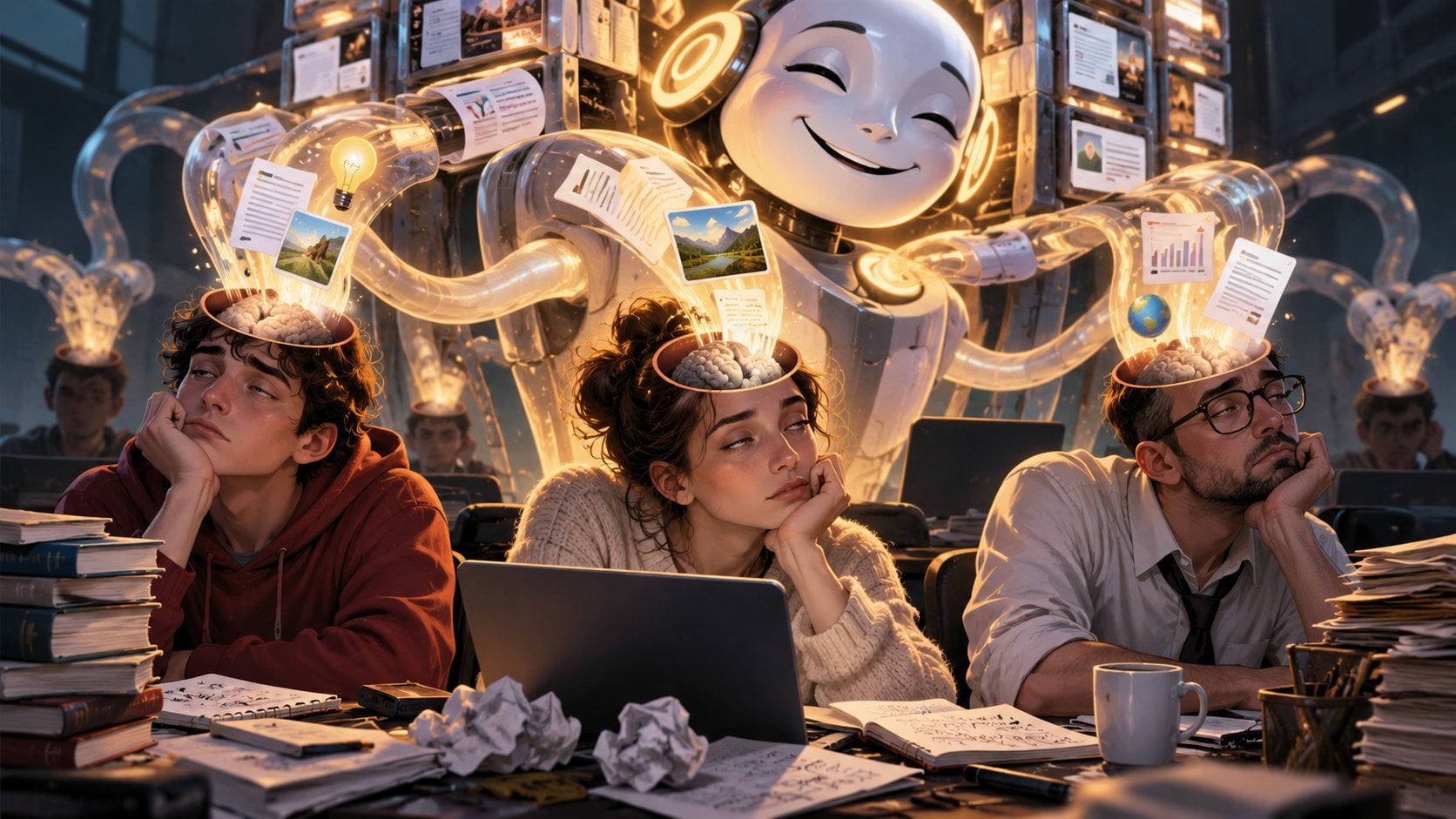 Gracias, inteligencia artificial: cada día nos haces la vida más fácil y a nosotros un poco más tontos