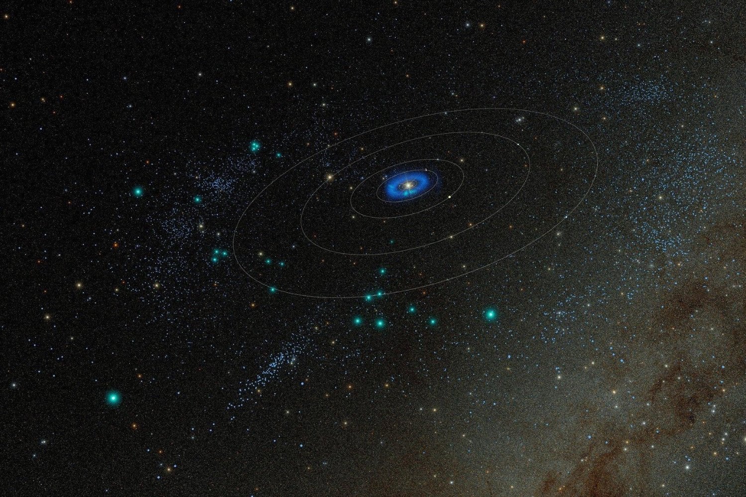 Un telescopio en Chile descubrió un mundo de hasta 1.500 kilómetros que llevaba años oculto más allá de Plutón. Ahora podría cambiar la lista de planetas del sistema solar