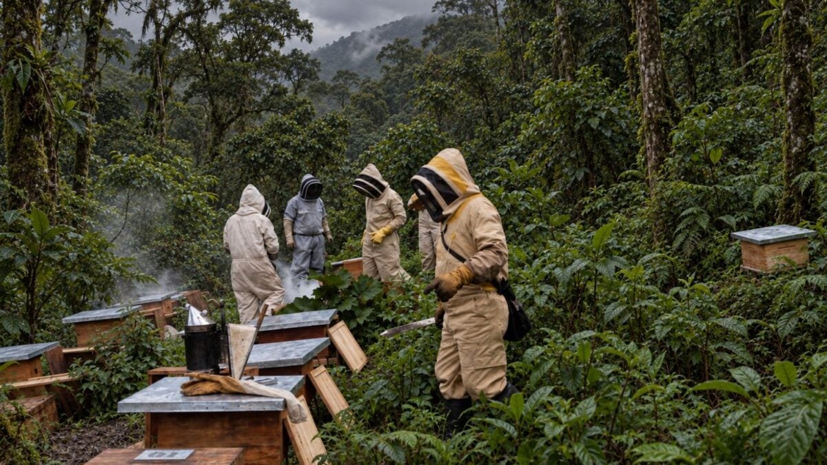 Plantaron un bosque en el páramo, y lo mantienen en pie unas abejas