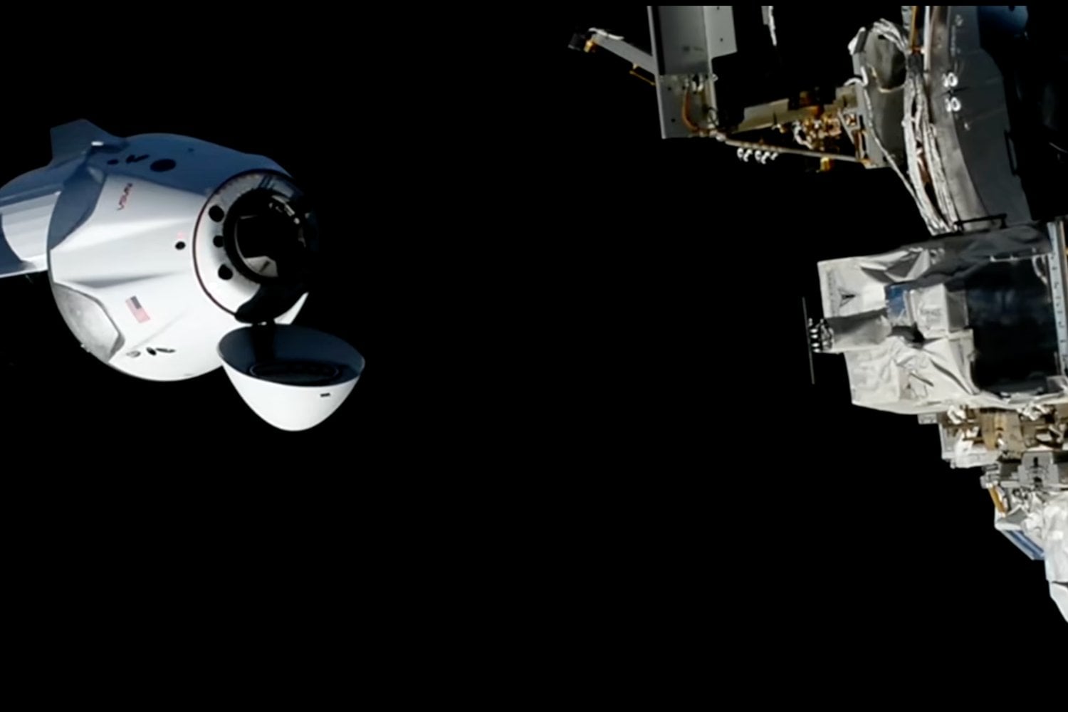 La Estación Espacial está a unos 400 km, pero llegar hasta ella puede llevar más de un día. SpaceX lo acaba de hacer en 7 horas y 55 minutos