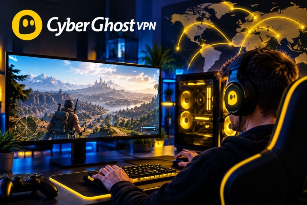 cyberghost vpn gaming