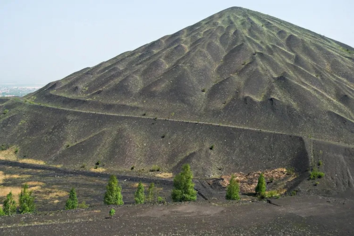 Francia levantó dos montañas de residuos mineros de 150 metros y las abandonó en 1986. Cuarenta años después, la naturaleza les dio una segunda vida que nadie esperaba