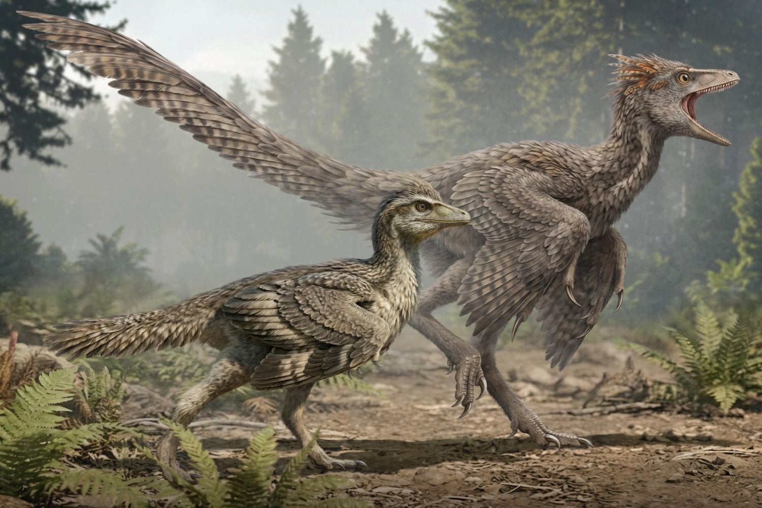 Hace 150 millones de años vivió en China un ave con dientes y garras de dinosaurio. Su fósil acaba de revelar algo inesperado sobre el origen del vuelo