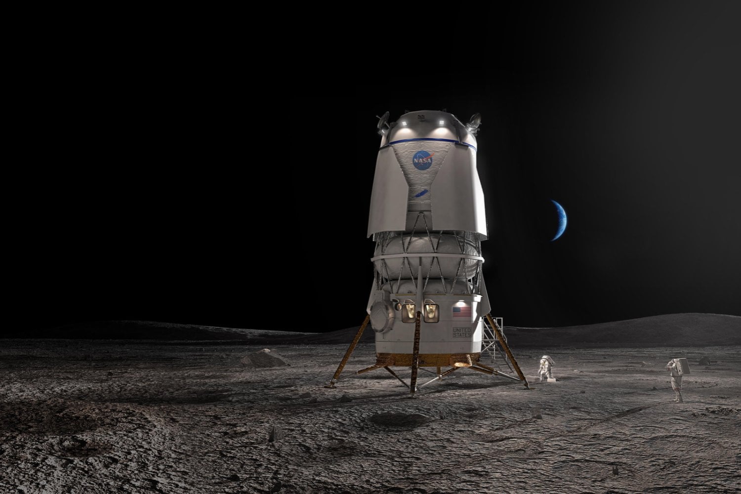 El regreso de la humanidad a la Luna está cada vez más cerca, pero la NASA se enfrenta a una carrera inesperada. Solo una de estas dos naves puede llegar primero