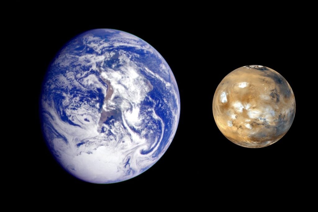 La Tierra y Marte nacieron prácticamente juntos hace 4.500 millones de años. Ahora una huella química revela que su historia fue mucho más extraña de lo que pensábamos