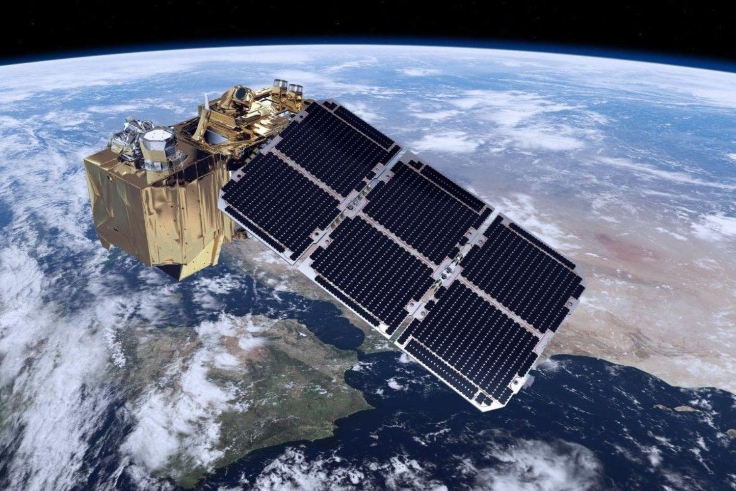 Un satélite de la ESA estaba observando Marruecos cuando encontró una enorme mancha roja en medio del desierto. La explicación está en algo que nuestros ojos no pueden ver