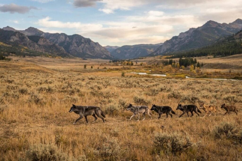 Yellowstone estuvo 70 años sin lobos. En 1995 reintrodujeron apenas 14 y, tres décadas después, el paisaje comenzó a contar una historia inesperada