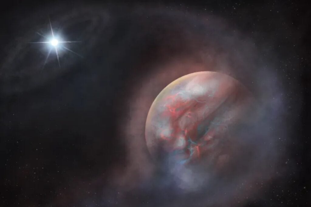 Hubble llevaba 27 años guardando unas 100 señales sin explicación. Ahora apuntan a algo insólito: un planeta que pudo nacer después de que su estrella muriera