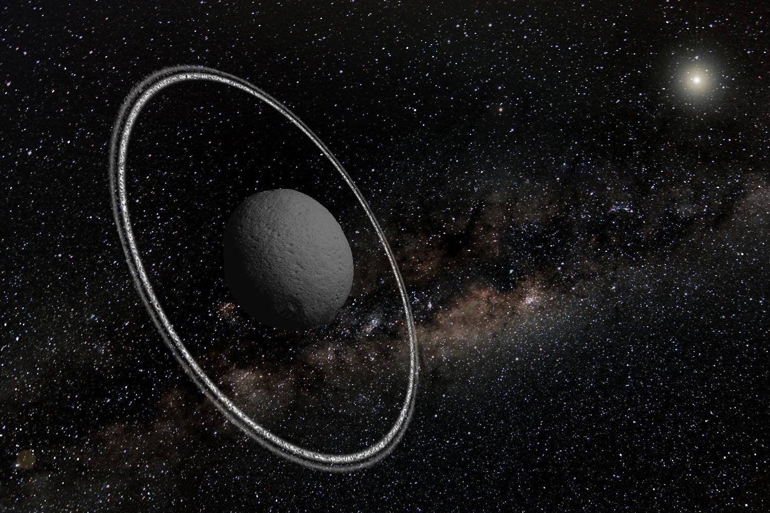 El James Webb encontró algo extraño en los anillos de un pequeño mundo entre Saturno y Urano. Uno se está volviendo más opaco mientras el otro parece desaparecer