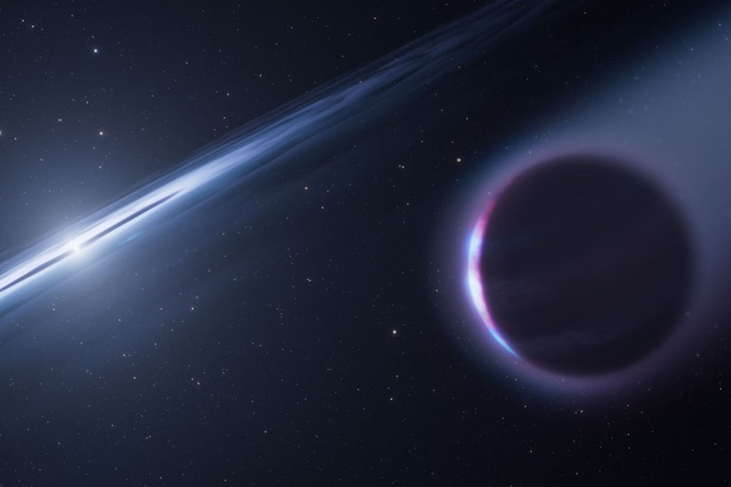 Hubble llevaba 27 años guardando unas 100 señales sin explicación. Ahora apuntan a algo insólito: un planeta que pudo nacer después de que su estrella muriera