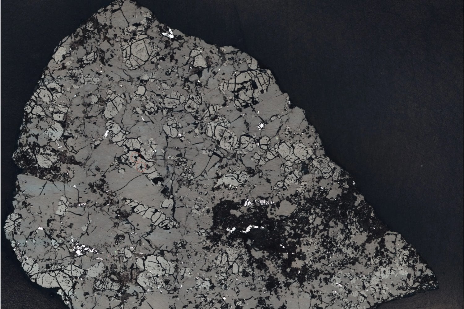 La NASA encontró en un meteorito de Marte una prueba de agua de hace 4.100 millones de años. La roca apareció en pleno Sahara