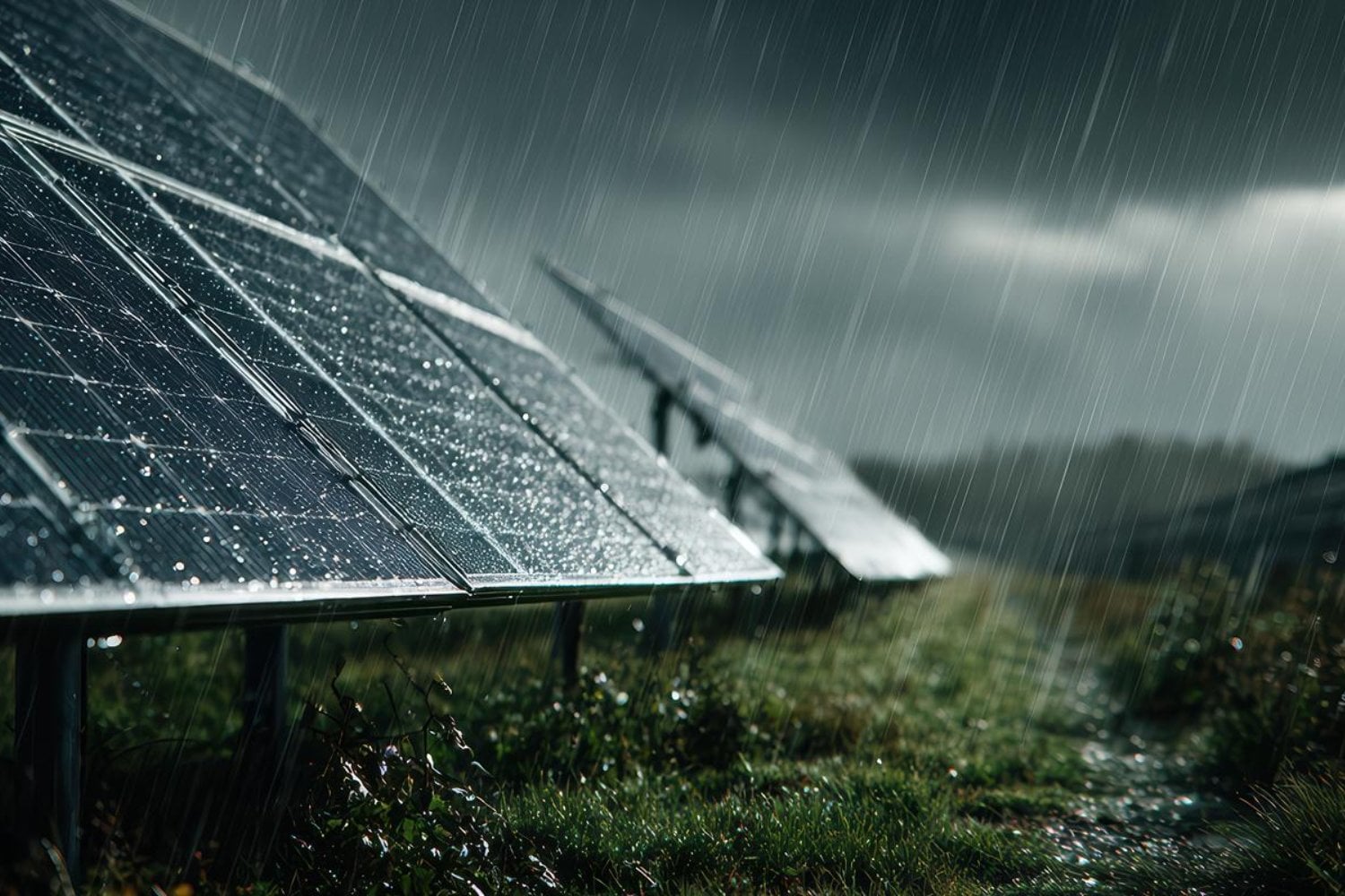 China desarrolla paneles capaces de generar electricidad con la lluvia. Su tecnología aprovecha las gotas de agua y alcanza picos de 200 vatios por metro cuadrado