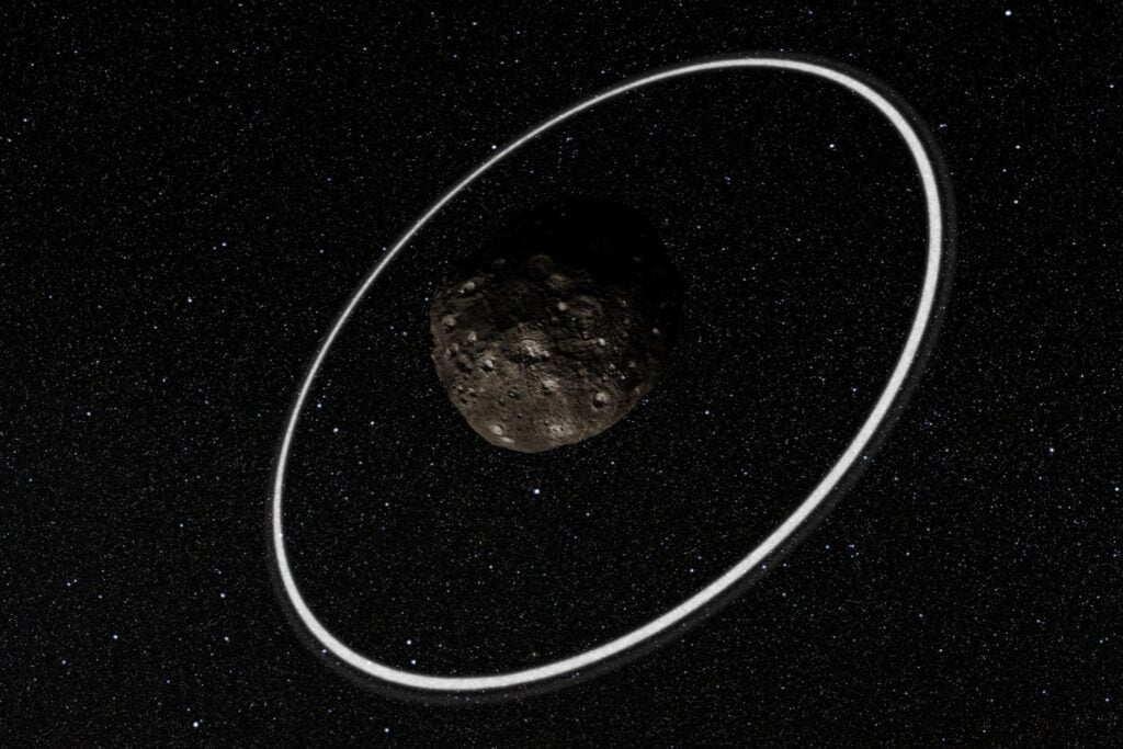 El James Webb encontró algo extraño en los anillos de un pequeño mundo entre Saturno y Urano. Uno se está volviendo más opaco mientras el otro parece desaparecer