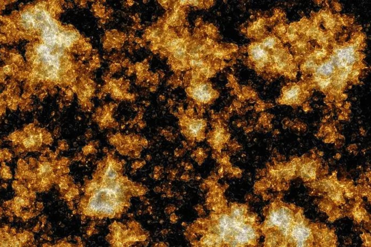 Durante millones de años, el universo permaneció sumido en la oscuridad. Ahora una supercomputadora ha reconstruido cómo las primeras galaxias consiguieron encenderlo