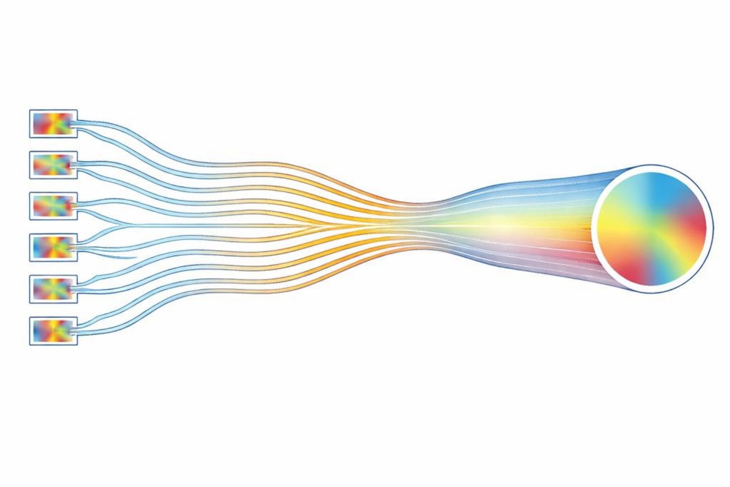 Los telescopios gigantes tienen un problema: construirlos es cada vez más difícil. Científicos españoles encontraron una forma de combinar siete pequeños