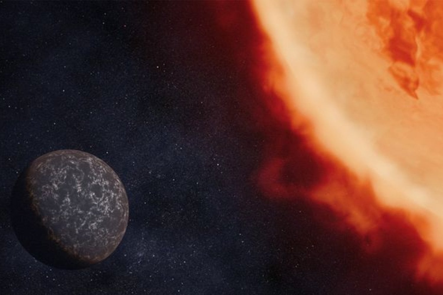 A 49 años luz hay un planeta que parece estar perdiendo su atmósfera. Lo extraño es que esa podría ser una excelente noticia
