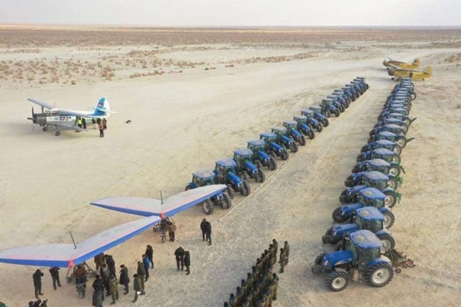 La URSS hizo desaparecer uno de los mares más grandes del planeta. Sesenta años después, Uzbekistán intenta convertir aquella catástrofe en un bosque
