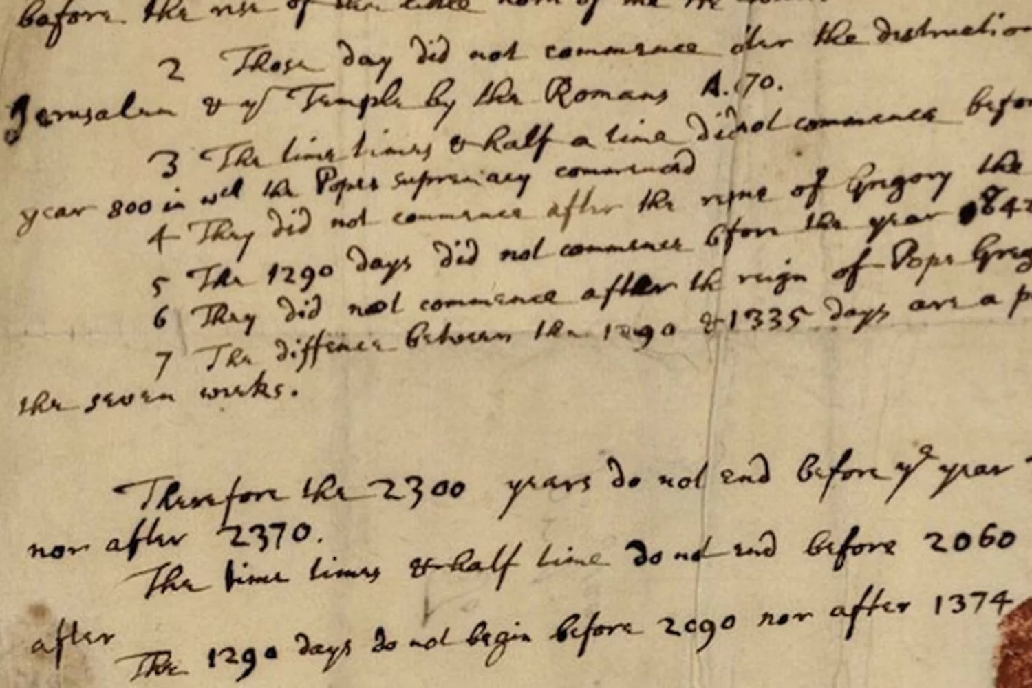 Isaac Newton dejó escrita una fecha para el destino de la humanidad. Más de 300 años después, podemos decir que sí... estamos cada vez más cerca