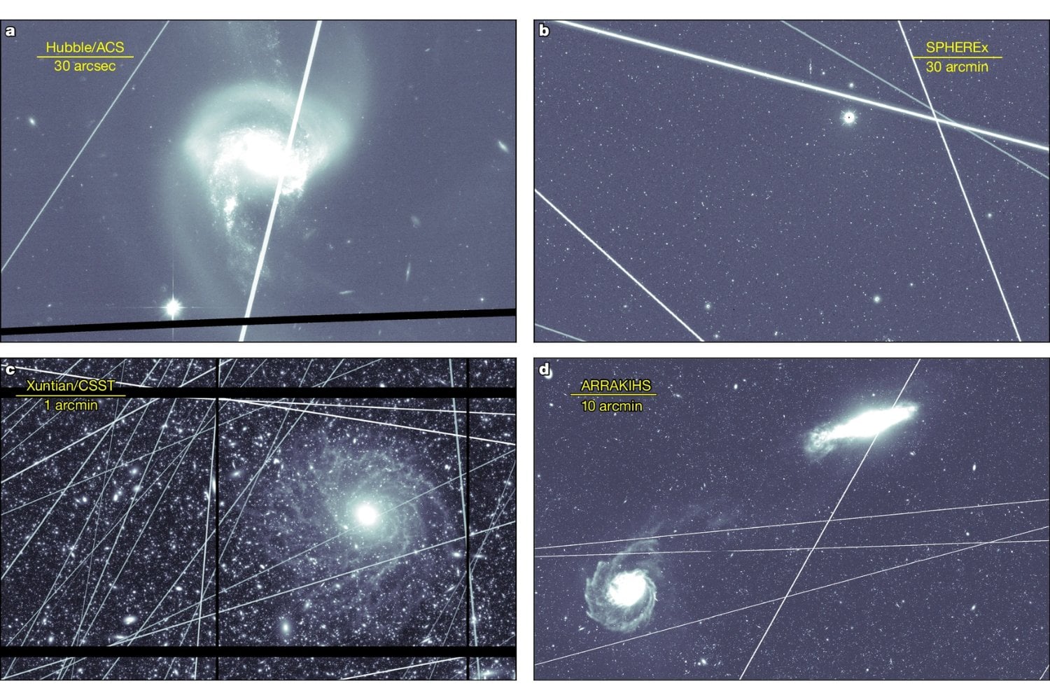 Queríamos llenar el espacio de satélites para conectar el mundo. Ahora los científicos han descubierto que estamos tapando el universo desde dentro