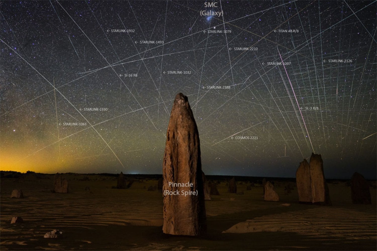 Queríamos llenar el espacio de satélites para conectar el mundo. Ahora los científicos han descubierto que estamos tapando el universo desde dentro