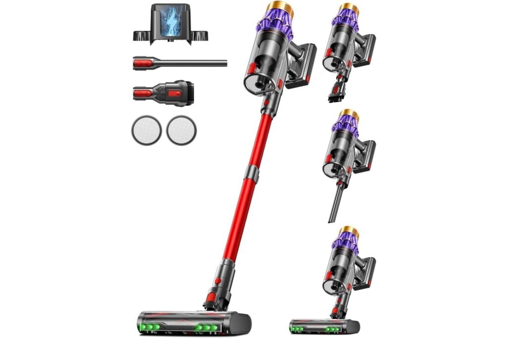 Cordless Vacuum Cleaner 60Kpa/650W/70Mins