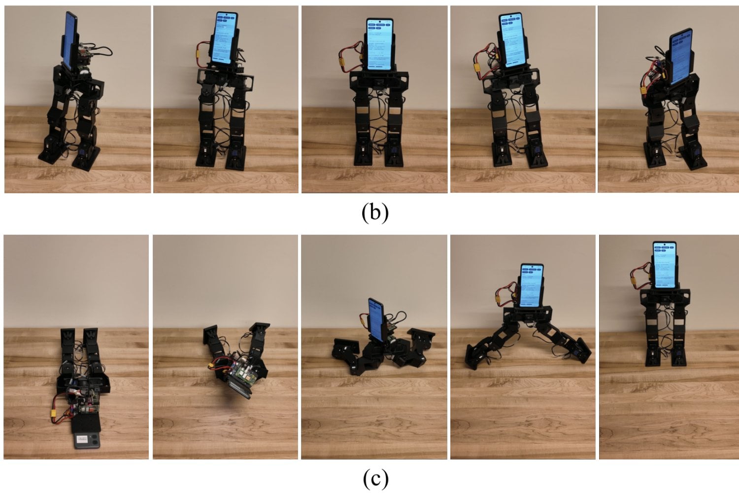 Millones de móviles Android suelen terminar olvidados en un el fondo de un cajón. La UCLA ha encontrado la forma de convertirlos en robots que caminan solos