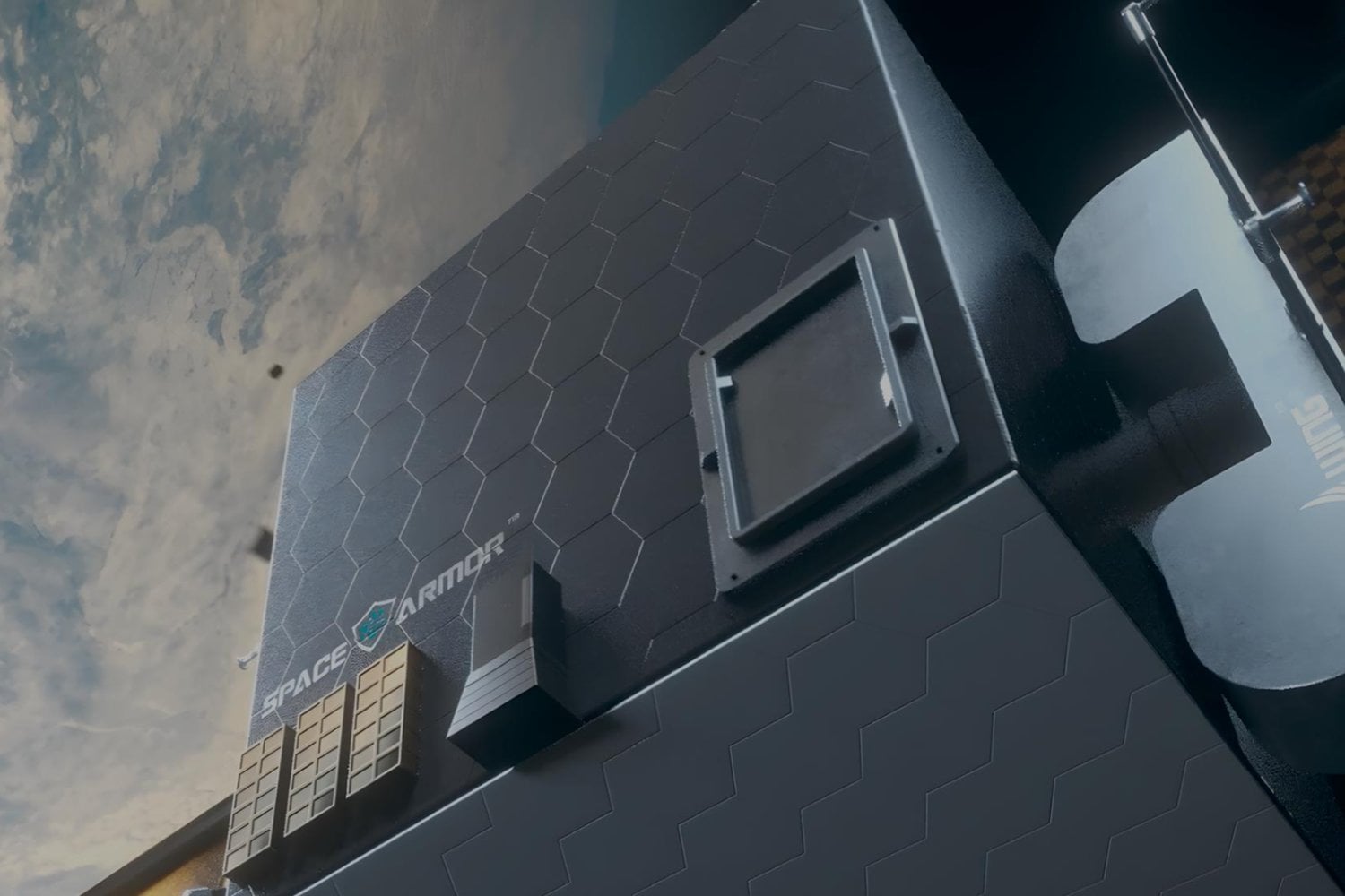 Una empresa acaba de enviar al espacio una armadura capaz de resistir impactos a 25.000 km/h. Ahora sus creadores esperan que la basura espacial choque contra ella