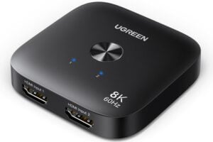 UGREEN Switch HDMI 2.1 8K 60Hz 4K 240Hz 2 Inputs 1 Output HDMI Switch
