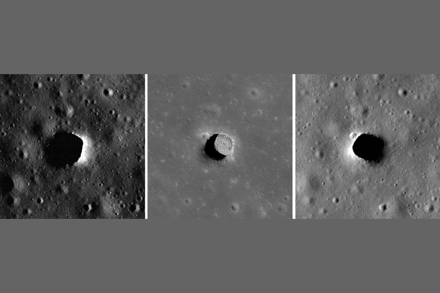 La NASA encontró un agujero misterioso en la Luna y sospecha que esconde algo gigantesco. Ahora quiere investigar si podría convertirse en nuestro primer refugio lunar