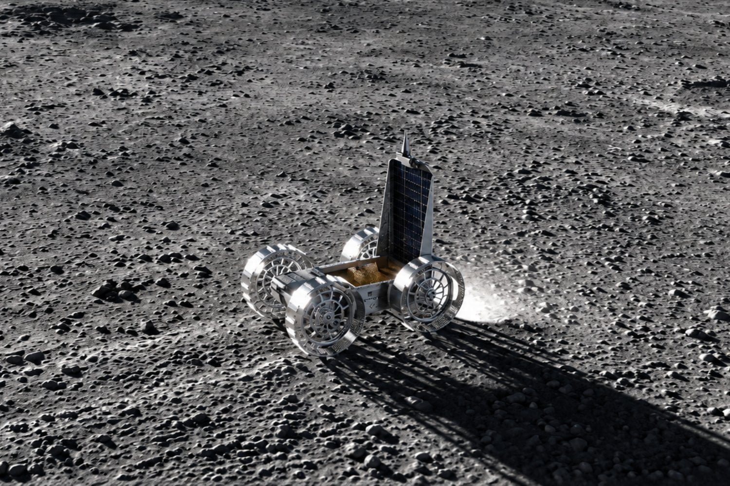 La Luna recibirá su primera supercomputadora con inteligencia artificial: viajará en un rover al polo sur